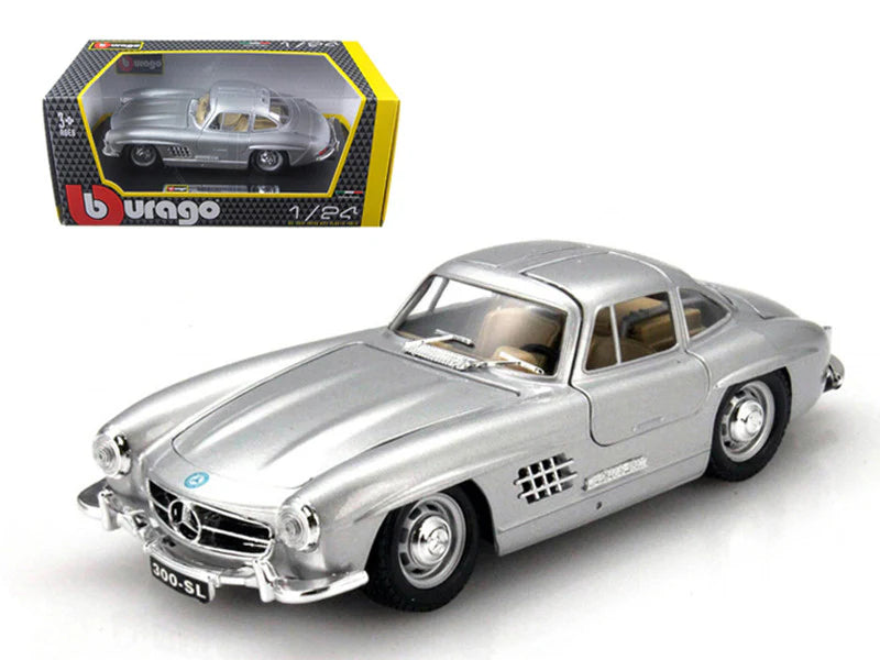 Bburago 1:24 1954 Mercedes-Benz 300SL Gullwing Diecast Model Car