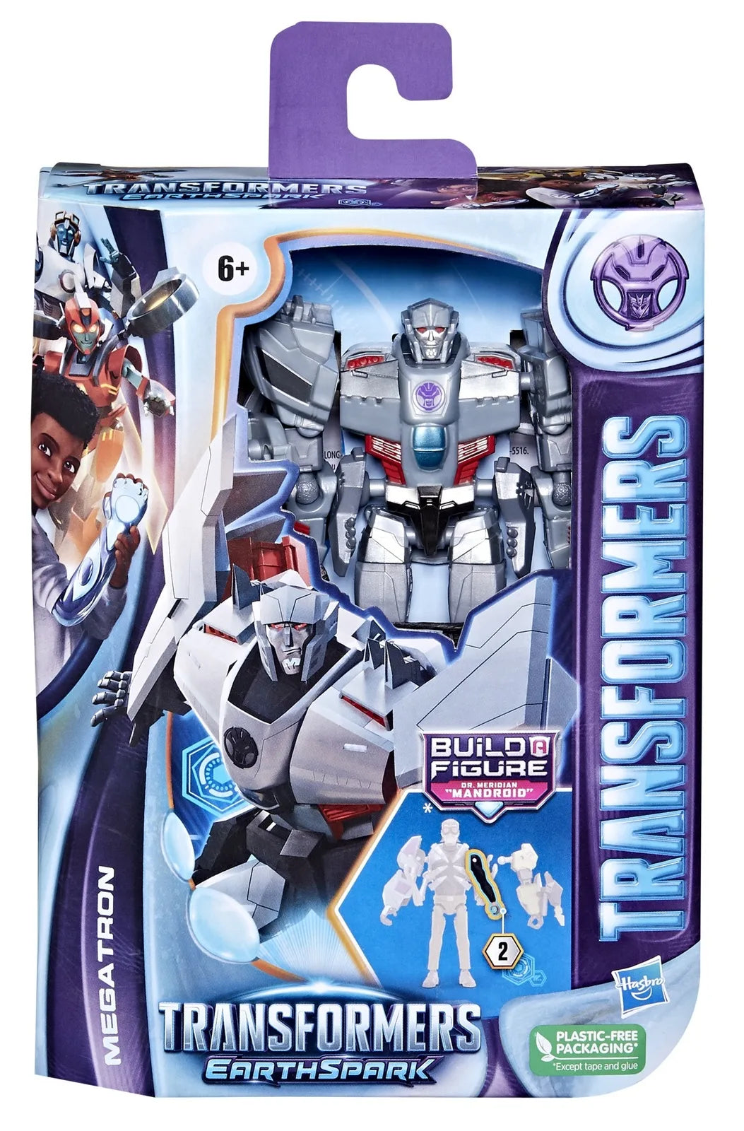 Transformers EarthSpark Deluxe Class Megatron Action Figure