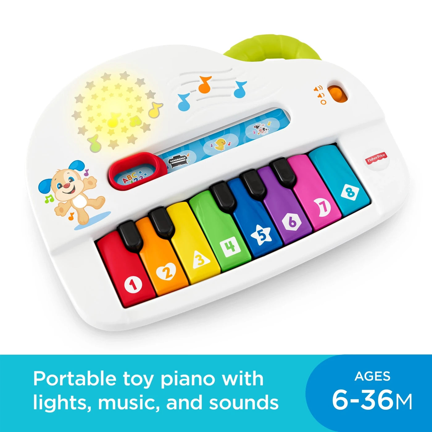 Fisher-Price Laugh & Learn Silly Sounds Light-Up Piano