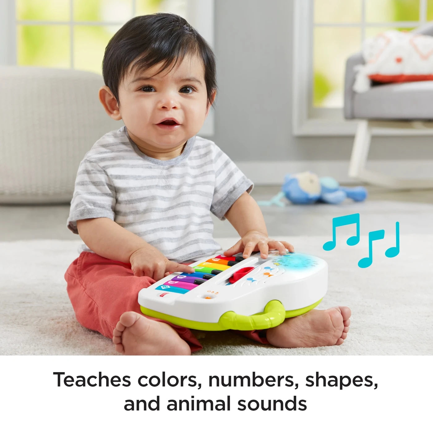 Fisher-Price Laugh & Learn Silly Sounds Light-Up Piano