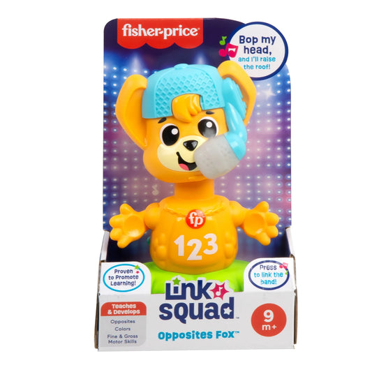 Fisher-Price Link Squad Opposites Fox Baby Learning Toy