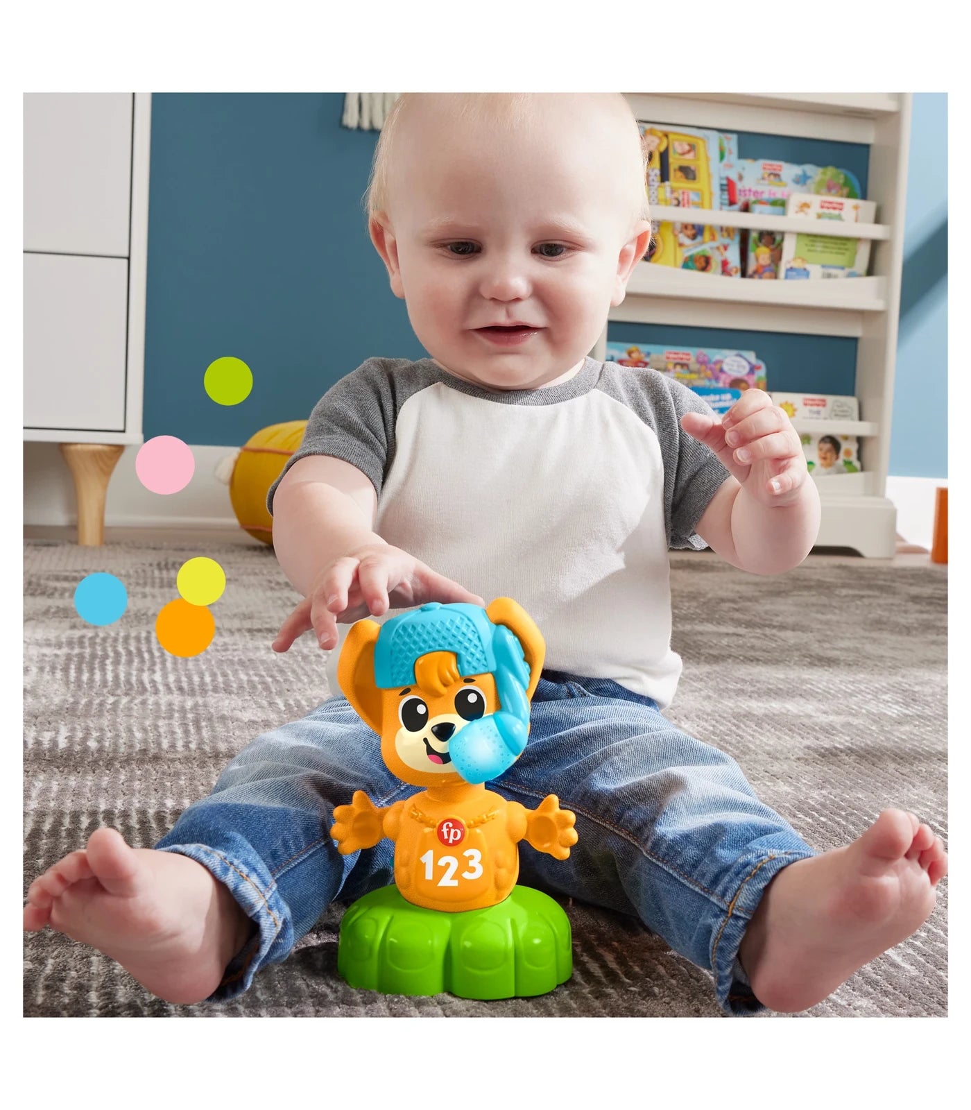 Fisher-Price Link Squad Opposites Fox Baby Learning Toy