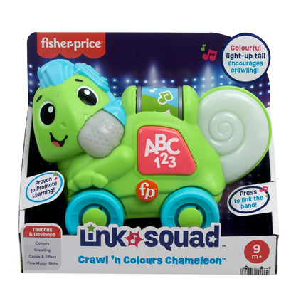 Fisher-Price Link Squad Crawl ‘n Colours Chameleon Baby Learning Toy