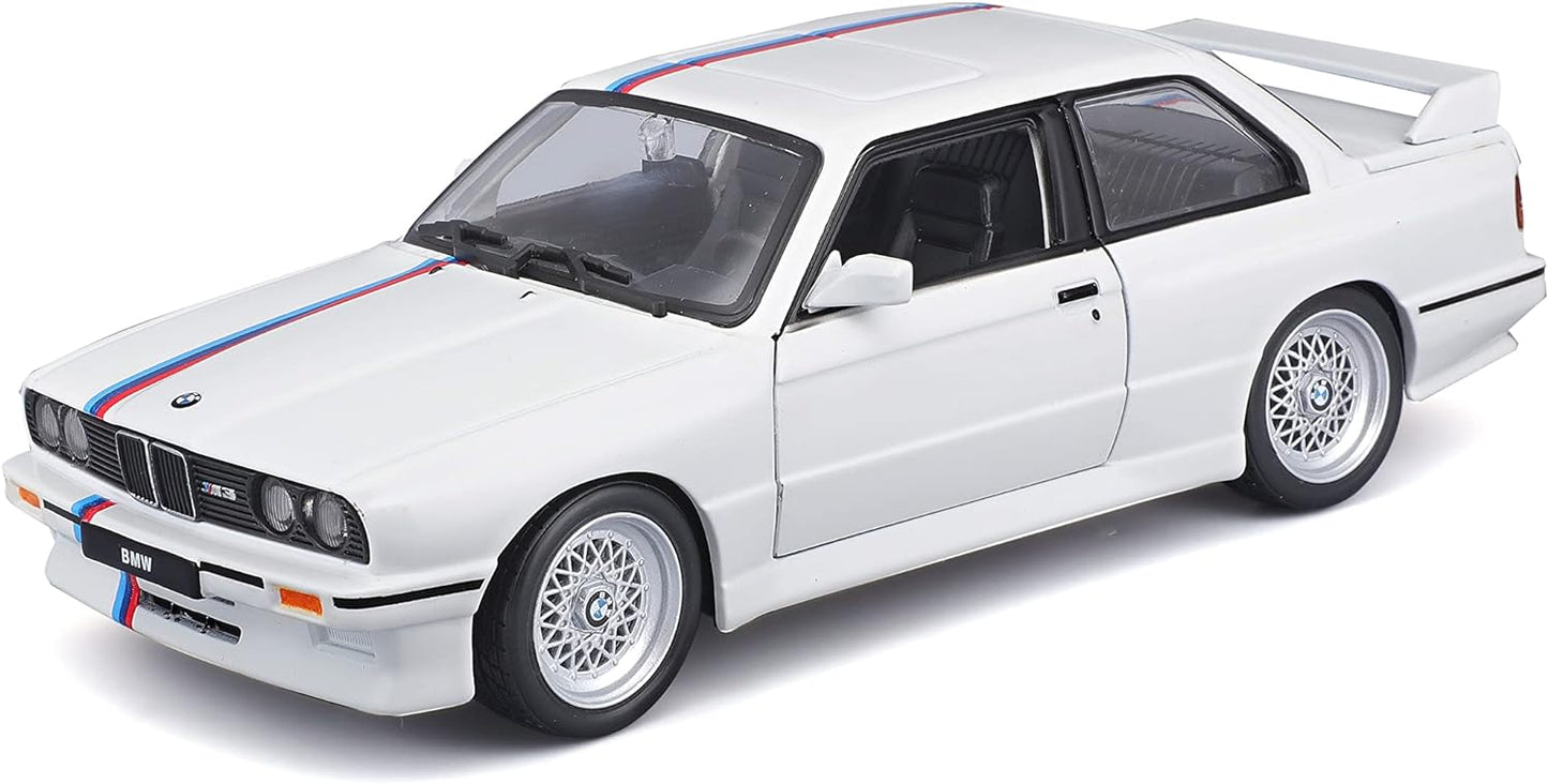 Bburago 1:24 1988 BMW 3 Series E30 M3 Diecast Model Car