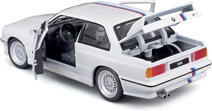 Bburago 1:24 1988 BMW 3 Series E30 M3 Diecast Model Car