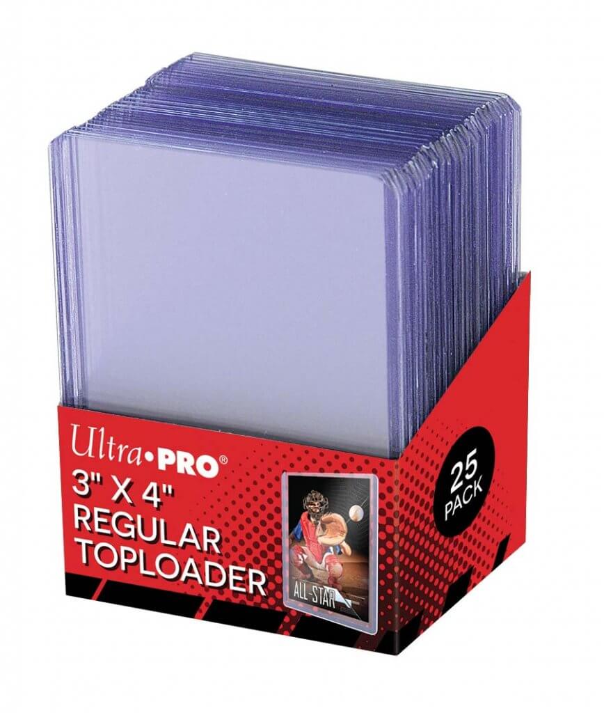 ULTRA PRO Top Loader - 3" x 4" Regular Clear