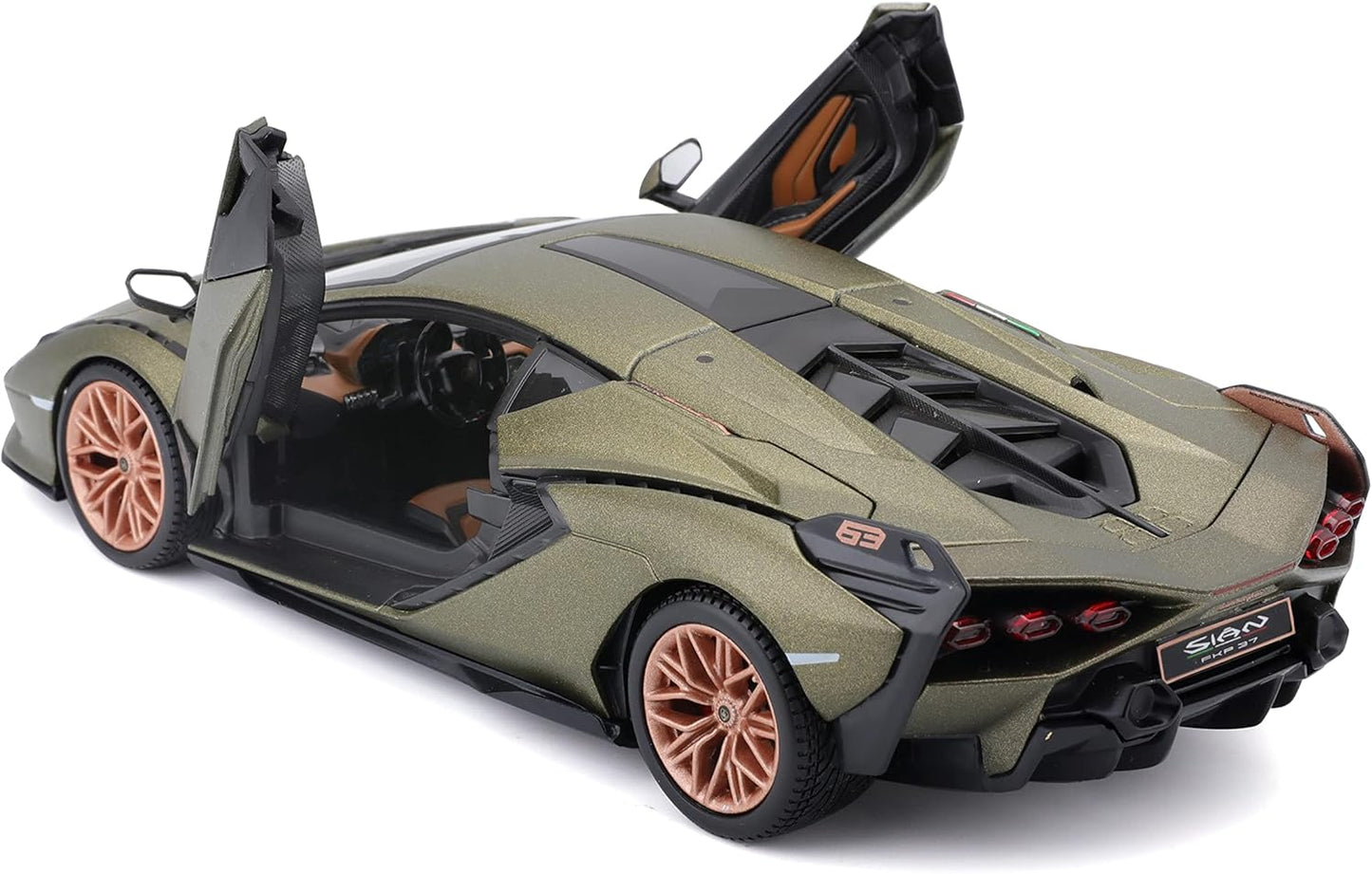 Bburago 1:24 2019 Lamborghini Sian FKP-37 Diecast Model Car