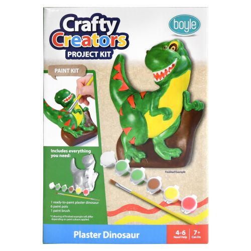 Crafty Creators Plaster Dinosaur Paint Kit