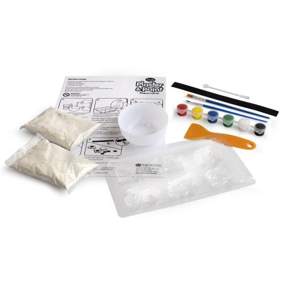 Plaster and Paint Magnet Craft Kit - Construction