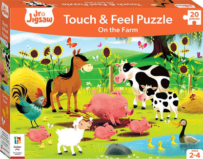 Junior Jigsaw Touch and Feel On the Farm