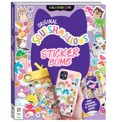 Kaleidoscope Sticker Bomb Squishmallows by Hinkler