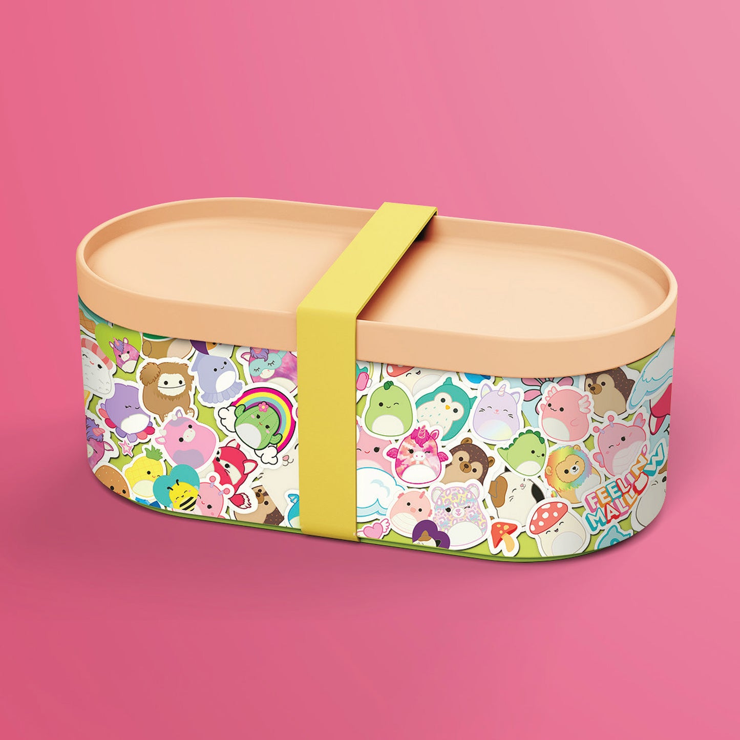 Kaleidoscope Sticker Bomb Squishmallows by Hinkler