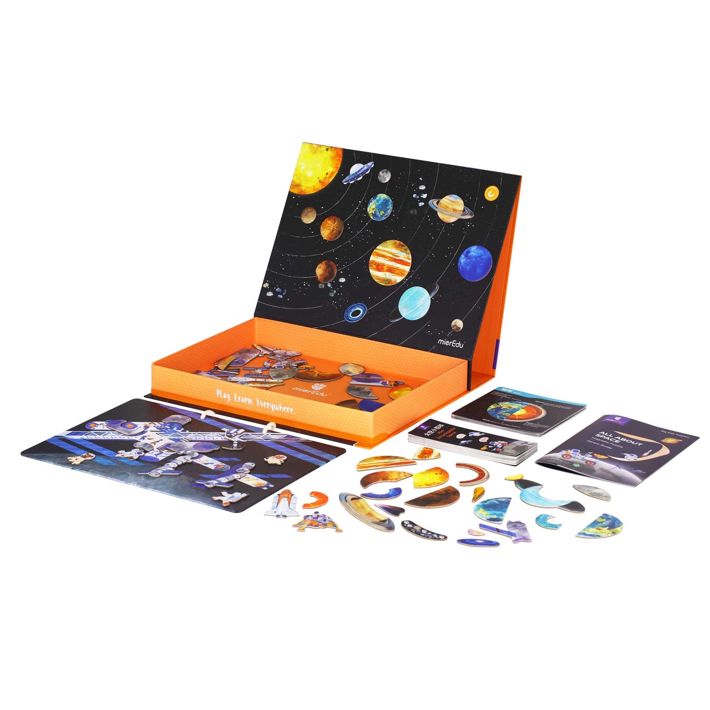 MierEdu Large Magnetic Puzzle - All About Space