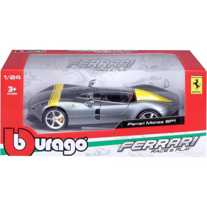 Bburago 1:24 2021 Ferrari Monza SP1 Icona Ltd Series Car Diecast Model