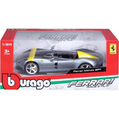 Bburago 1:24 2021 Ferrari Monza SP1 Icona Ltd Series Car Diecast Model