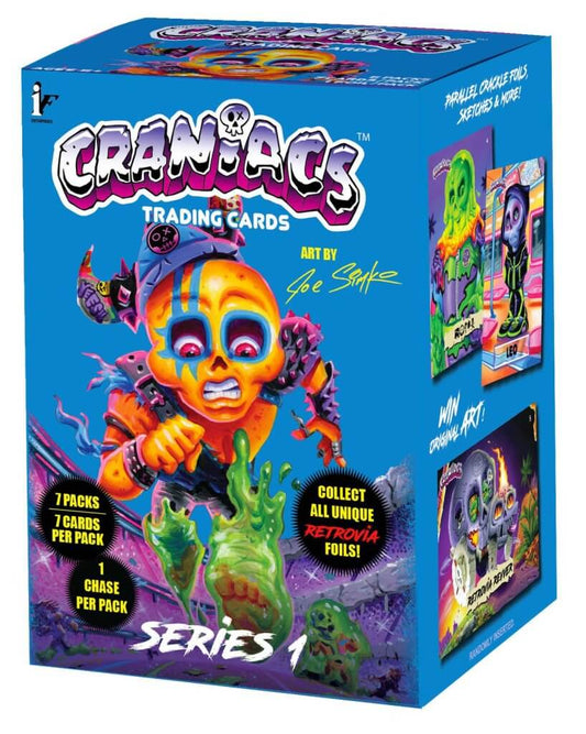 CRANIACS Trading Cards Blaster Box Series 1