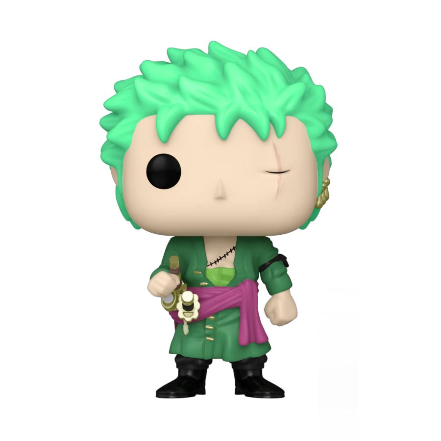 One Piece Roronoa Zoro US Exclusive Glow in the Dark Pop! Vinyl Figure Funko