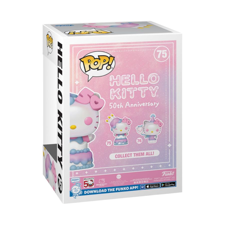 Hello Kitty 50th Anniversary In Cake Pop! Vinyl Figure