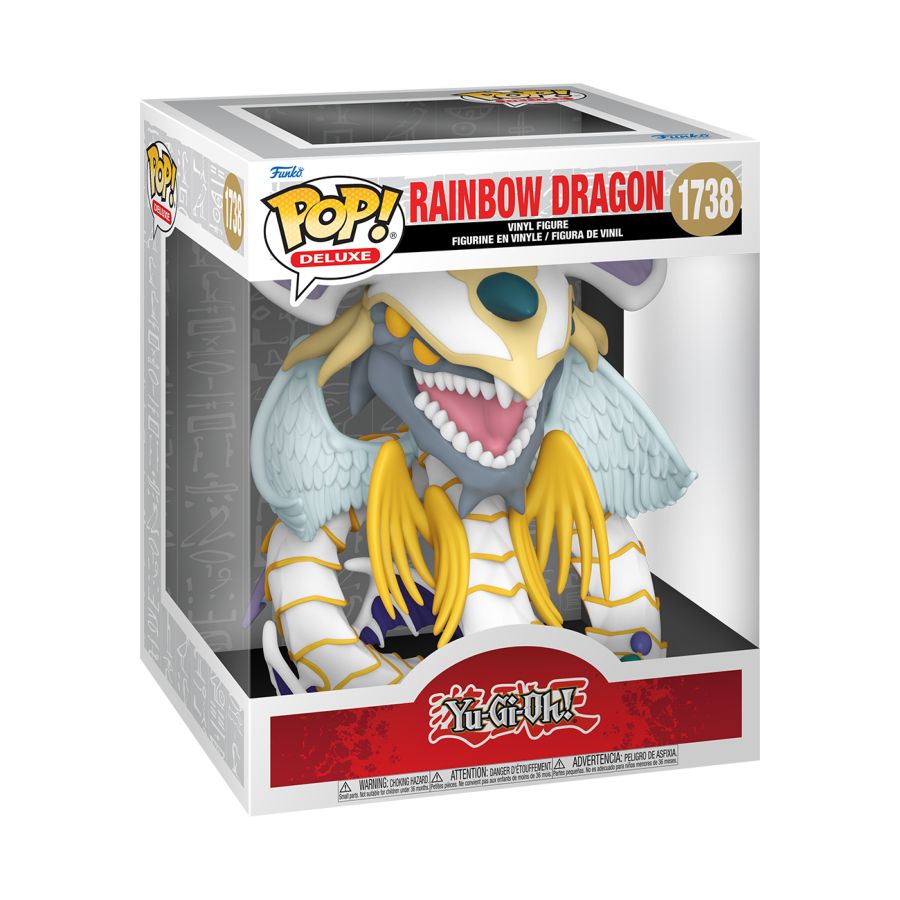 Yu-Gi-Oh!  Rainbow Dragon 6" Deluxe Pop! Vinyl Figure NEW