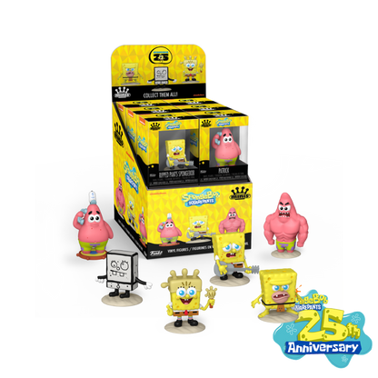 Spongebob Squarepants 25th Anniversary Funko Mini Vinyl Figure Assortment