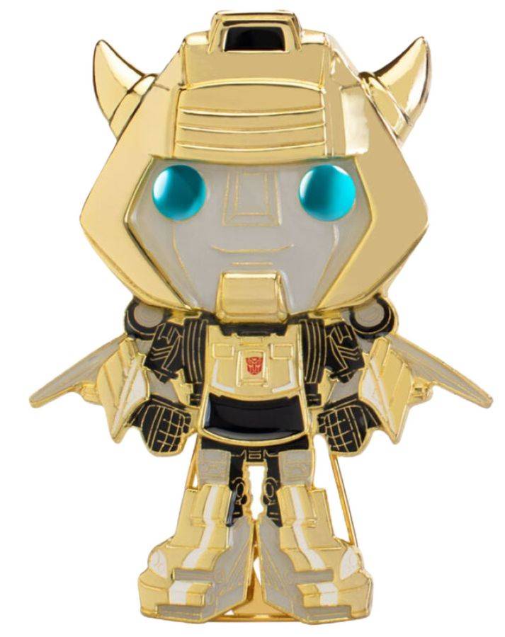 Transformers TV Bumblebee 4" Pop! Enamel Pin Figure Funko