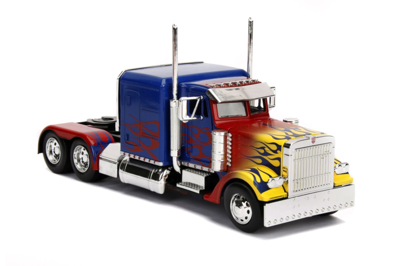 Transformers 2007 Optimus Prime T1 1:24 Scale Hollywood Ride Diecast Model Car