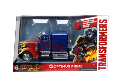 Transformers 2007 Optimus Prime T1 1:24 Scale Hollywood Ride Diecast Model Car