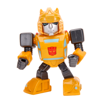 MetalFigs Transformers Autobot Bumblebee Deluxe 4 Inch Figure with Light