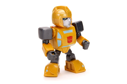 MetalFigs Transformers Autobot Bumblebee Deluxe 4 Inch Figure with Light