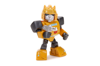 MetalFigs Transformers Autobot Bumblebee Deluxe 4 Inch Figure with Light