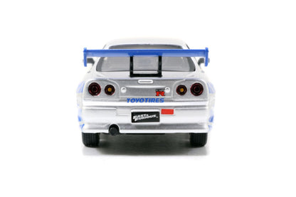 Fast & Furious - Brian's Nissan Skyline GT-R Twin Pack 1:32 Scale