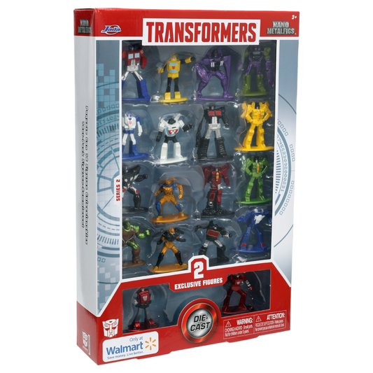 Transformers TV Nano 18 Pack Metal Figures