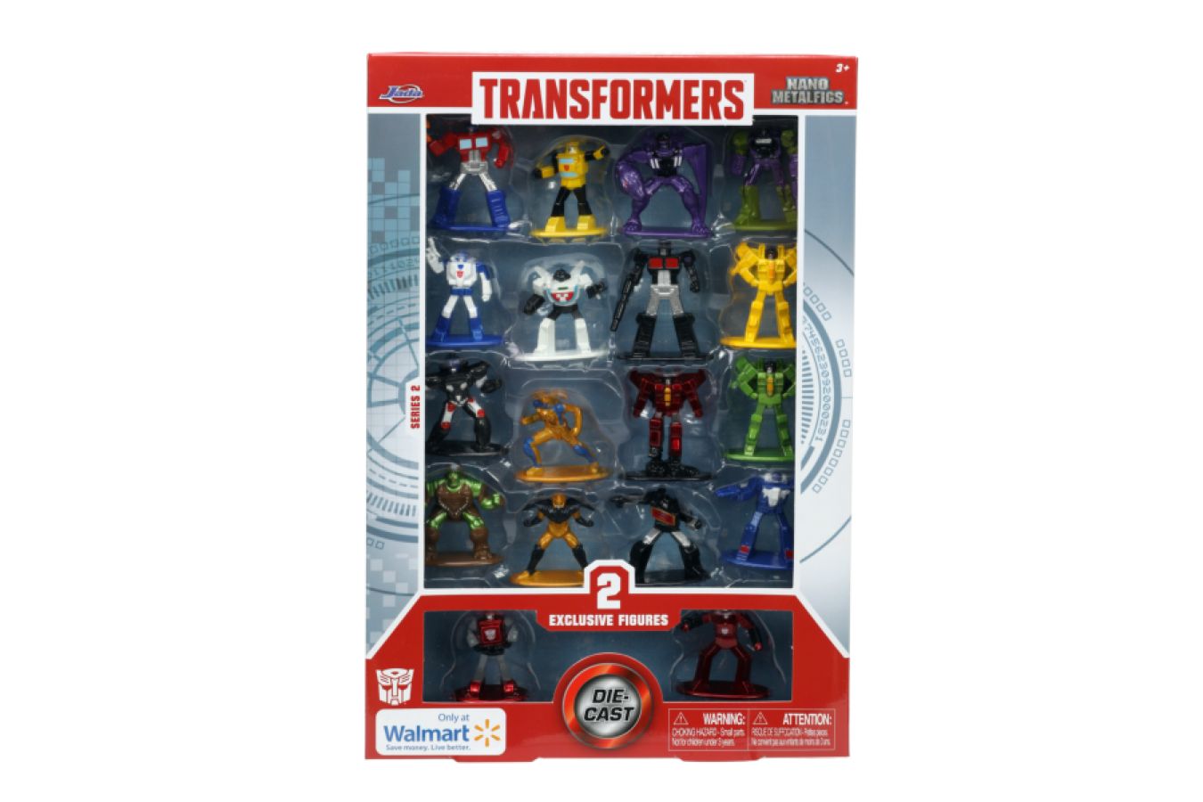 Transformers TV Nano 18 Pack Metal Figures