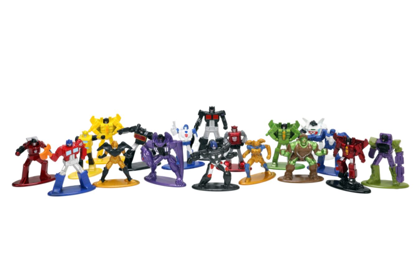 Transformers TV Nano 18 Pack Metal Figures