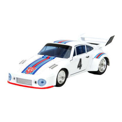 Transformers G1 Jazz 1976 Porsche 935 1:32 Scale Diecast Vehicle