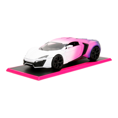 Pink Slips - Lykan Hypersport Ombre 1:24 Scale Diecast Model Car