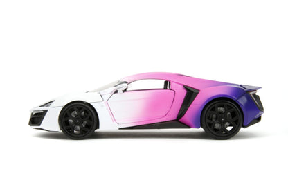 Pink Slips - Lykan Hypersport Ombre 1:24 Scale Diecast Model Car