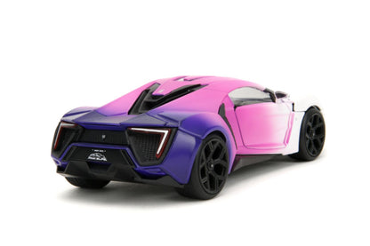 Pink Slips - Lykan Hypersport Ombre 1:24 Scale Diecast Model Car