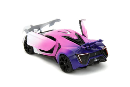 Pink Slips - Lykan Hypersport Ombre 1:24 Scale Diecast Model Car