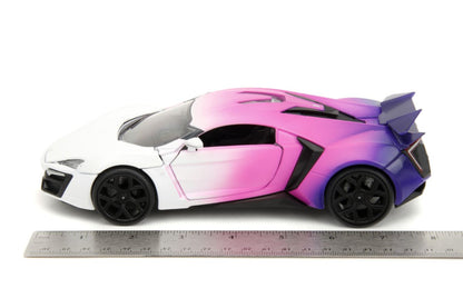 Pink Slips - Lykan Hypersport Ombre 1:24 Scale Diecast Model Car