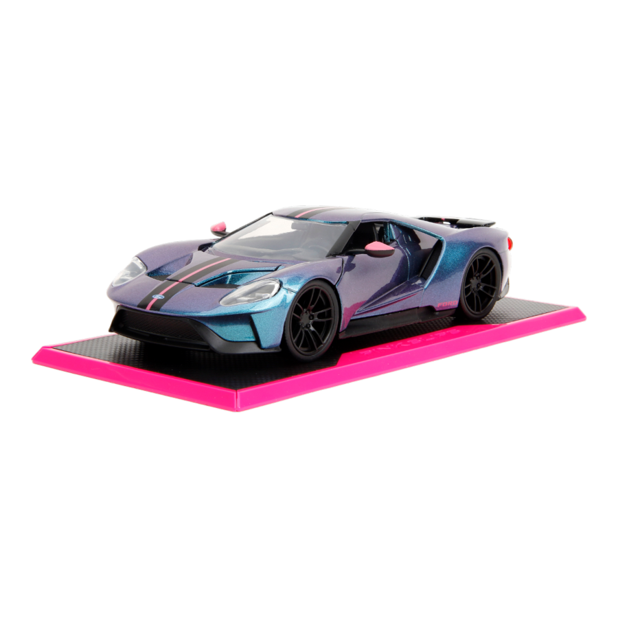 Pink Slips 2017 Ford GT 1:24 Scale DieCast Model Car by Jada Toys