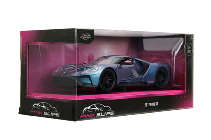 Pink Slips 2017 Ford GT 1:24 Scale DieCast Model Car by Jada Toys