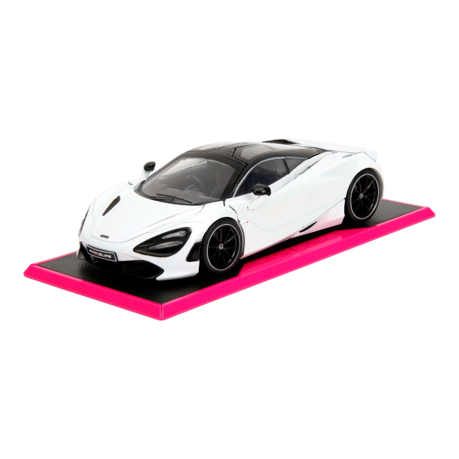 Jada Toys Pink Slips White McLaren 720S 1:24 Scale Diecast Model Car