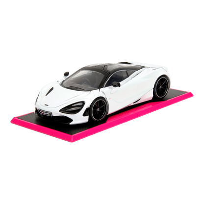 Jada Toys Pink Slips White McLaren 720S 1:24 Scale Diecast Model Car