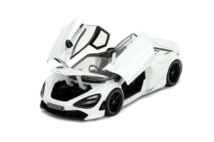 Jada Toys Pink Slips White McLaren 720S 1:24 Scale Diecast Model Car