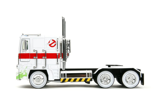 Hollywood Rides Optimus Prime X Ghostbusters Ecto-1 Mash-up 1:24 Scale Diecast Vehicle