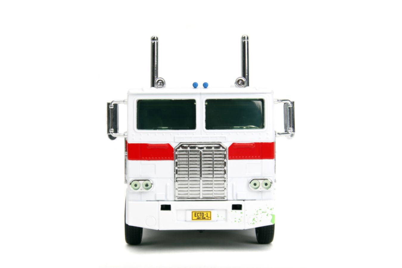 Hollywood Rides Optimus Prime X Ghostbusters Ecto-1 Mash-up 1:24 Scale Diecast Vehicle