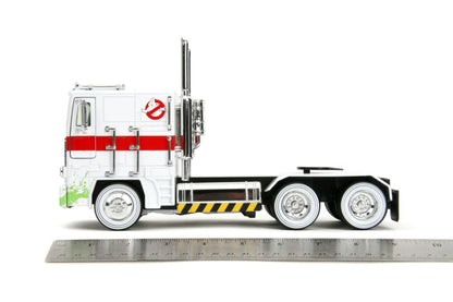 Hollywood Rides Optimus Prime X Ghostbusters Ecto-1 Mash-up 1:24 Scale Diecast Vehicle