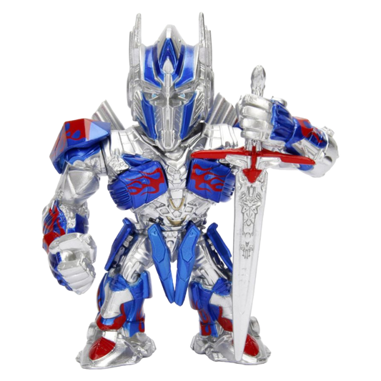 Transformers 5 The Last Knight Optimus Prime 4" Metals Die-Cast Figure Jada Toys