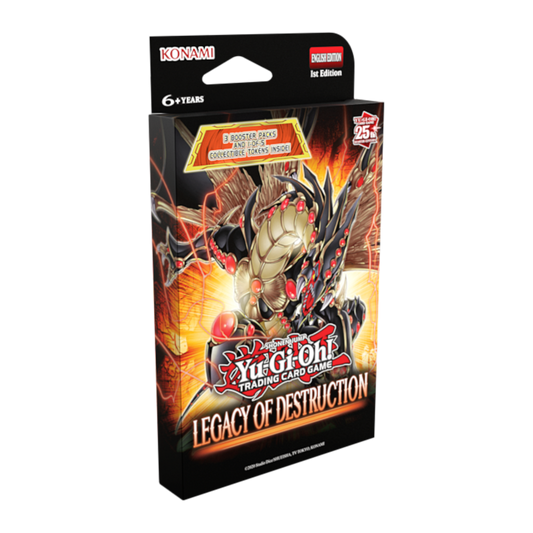 Yu-Gi-Oh! TCG Legacy of Destruction Tripack Tuckbox